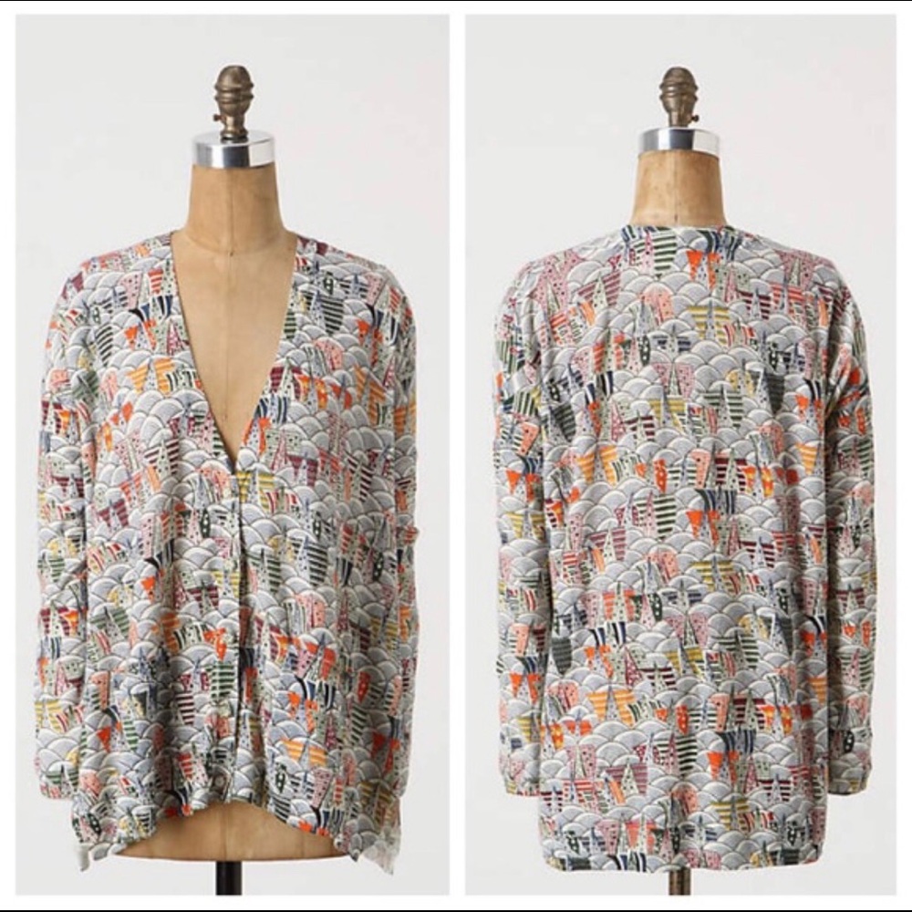 Anthropologie Sparrow Krummau Cardigan Medium